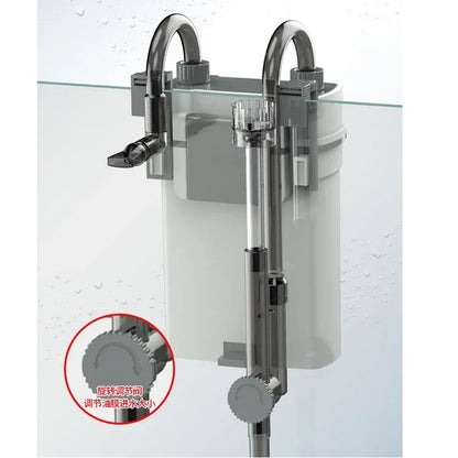 SUNSUN XBL Series Aquarium Filter Wall Mounted Filter Barrel External Fish Tank Small Silent Hang on Aquarium Tank