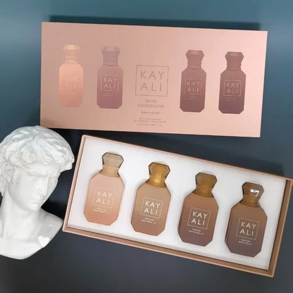 KAYALI Unisex Perfume Set 4*30ml Long Lasting Fresh Elegant Freedom Musk Floral Natural Fragrance Four Scents Musk Obsessions