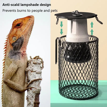 E27 Pet Heating Lamp for Turtle Snake lizard Infrared Ceramic Emitter Heat Light 100W Reptile Lamp EU Plug