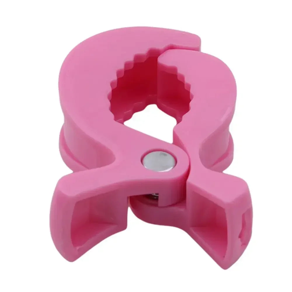 2pcs Stroller Hook Baby Car Seat Clips Toddler Baby Stroller Accessories Baby Stroller Clamp Alligator Clip Pram Peg Portable