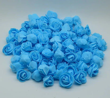 PE foaming Artificial Flowers Home vase table Wedding ornaments DIY gift Scrapbook Bubble Bear Valentine's Day Arch wreath Decor