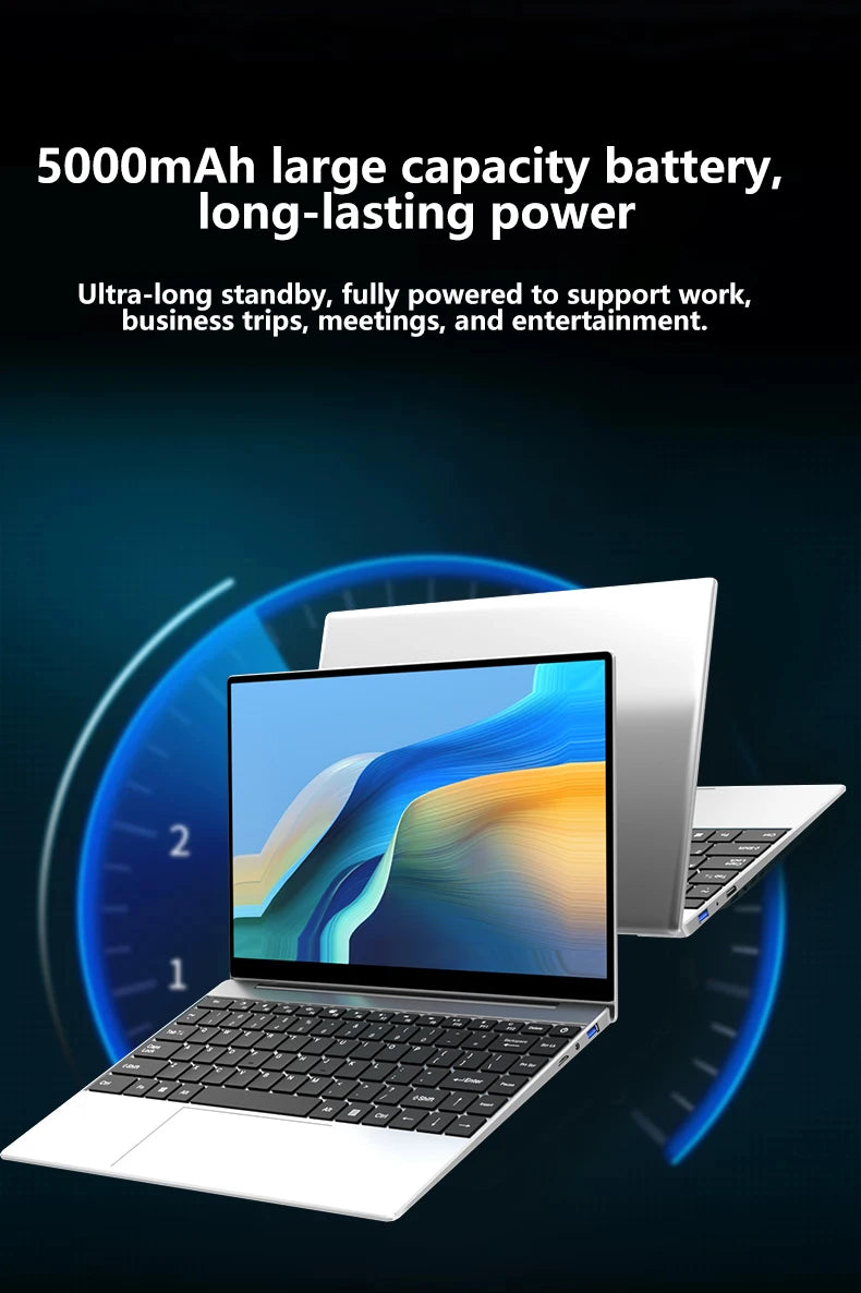 LENO Ultra Slim 14.1" Laptop  Intel Core i7 8650U 32GB 2TB Windows 11 Pro Gaming Computer PC Gamer office Notebook 1920*1080 HD