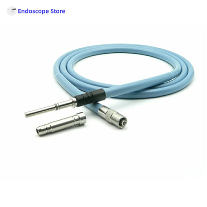 MINI Portable LED 50W 100W Endoscope Optics Microscope Laparoscopy Cystoscopy Light Source and Cable Pets Vet ENT Adjustable