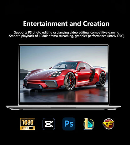 LENO Ultra Slim 14.1" Laptop  Intel Core i7 8650U 32GB 2TB Windows 11 Pro Gaming Computer PC Gamer office Notebook 1920*1080 HD