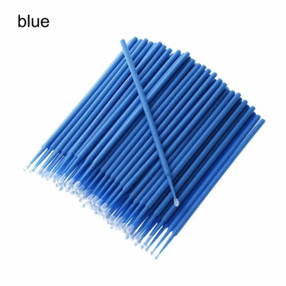 100 Pieces Car Maintenance Micro Brush - Disposable Paint Touch-Up Brush Small Tip for Auto Detailing Accessories