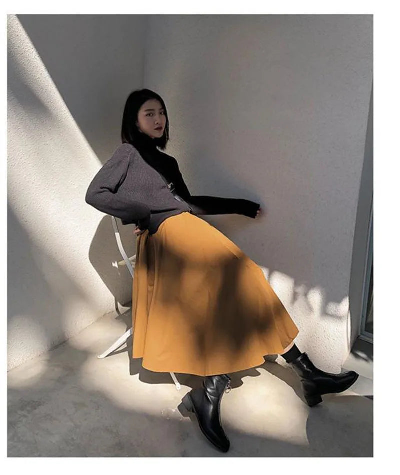Women Black Skirts Japanese Gothic Irregular High Waist Pleated Skirt Pants for Women Vintage Cargo Skirts Female Clothes Ladies