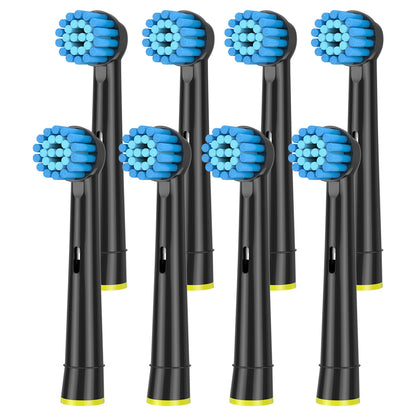 4/8/12/16/20 Pack Sensitive Gum Care Soft Bristle Replacement Brush Heads Compatible with Oral B Braun Electric Toothbrush