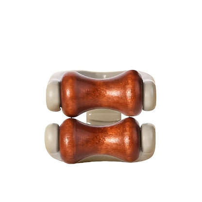 Finger Massager Dual-Row Roller Design Easy Use Relieve Finger Fatigue Promote Blood Circulation Portable Roller Finger Massager