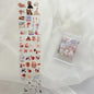 1Pc 100cm Flower Nail Foils for Transfer Paper Floral Stickers Rose Nails Wraps Tulip Nail Art Decorations