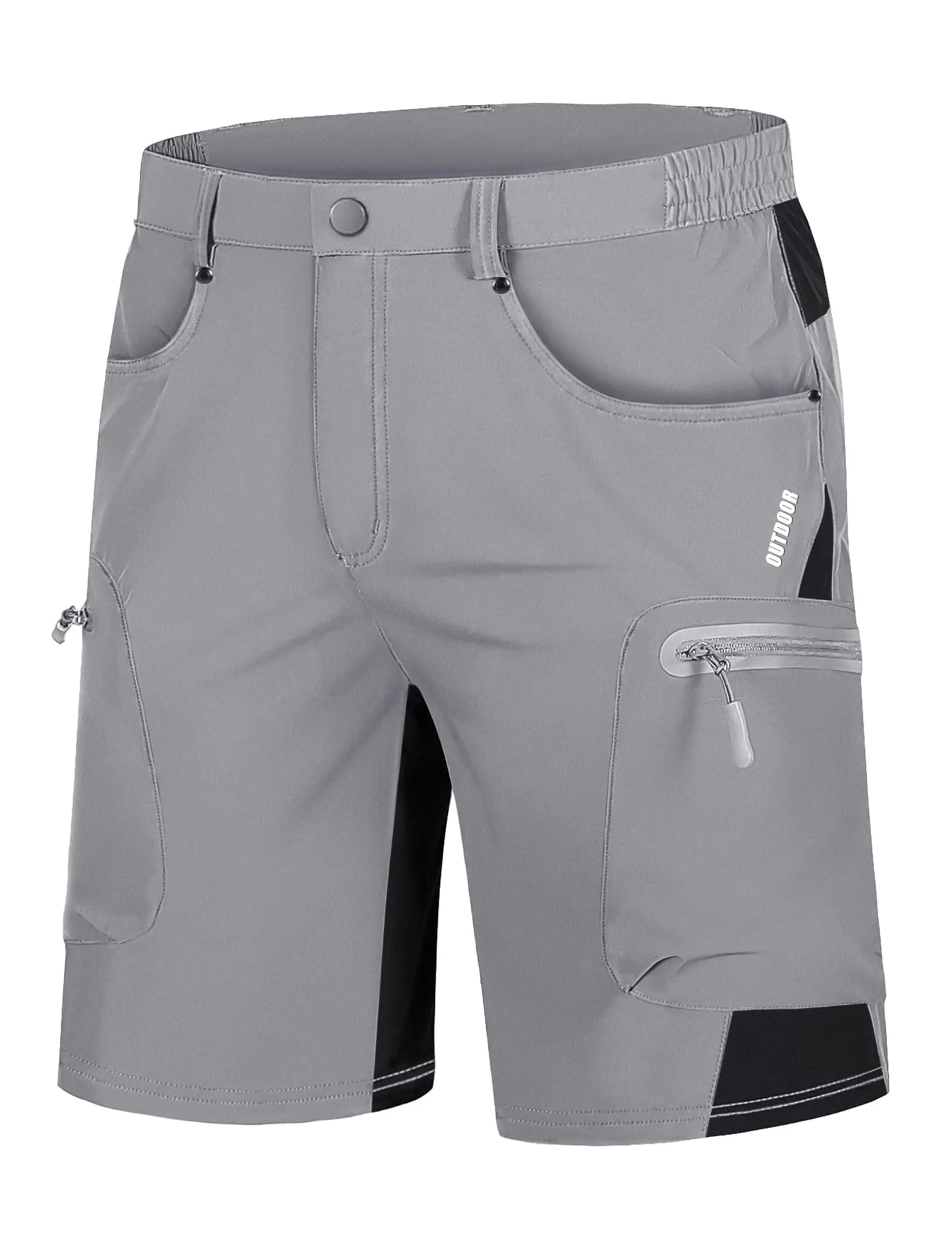TACVASEN Men's Lightweight Shorts Outdoors Hiking Fishing Short Pants with Multiple Pockets Quick Dry Summer Work Cargo Shorts
