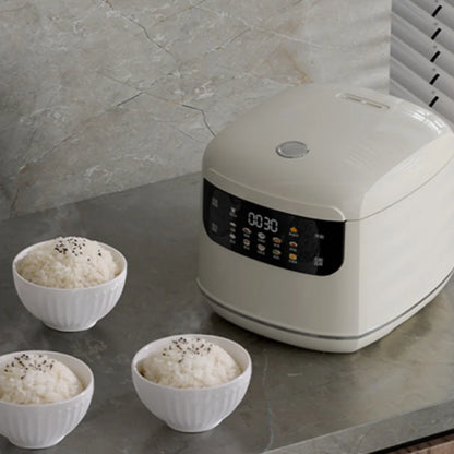 Mini Rice Cooker 2-3 People, Multifunctional Home Smart Electric Rice Cooker