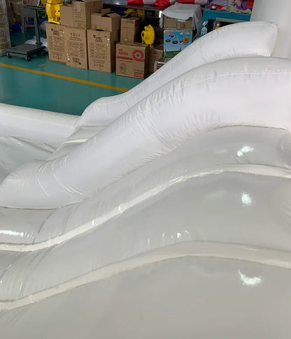 Inflatable White Bounce House With Slide 5.6*3.3*3M Jumping Castle For Kids Bouncy House Withe For Children Outdoor Toys Slide