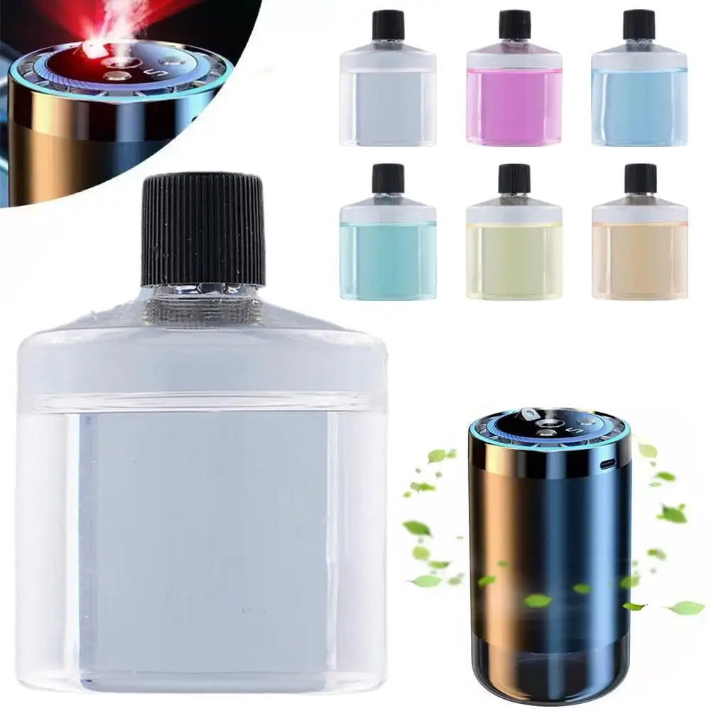 Car Air Freshener Car Aromatherapy Replacement Smell Air Freshener Automatic Auto Scent Starry Sky Ceiling Ambient Light