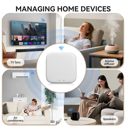 Zigbee Gateway Tuya Devices Bluetooth Wired Smart Hub Smart Life Products Home Control Panel Compatible with Alexa