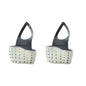 1-4PCS Household Adjustable Button Type Sink Drain Hanging Bag Kitchen Storage Shelf Faucet Sponge Twolayer Drain Hanging Basket