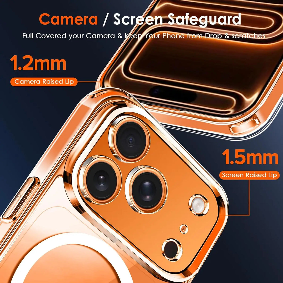 Clear Magnetic Case For iPhone 17 Pro Max Air 16 15 14 Plus 13 12 11 Phone Original Cover For Magsafe Transparent Hard Shell