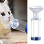 Pet Aerosol Chamber Cat Portable Inhaler Spacer With Medical PVC Mask Nebulizer Chamber For Animals Veterinary Equipment For Dog