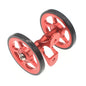 TWTOPSE Bike Easywheel Mudguard Fender Wheel For Brompton Folding Bicycle Mud Guard Wheel Double AL7075 CNC A C Line 77g 60mm