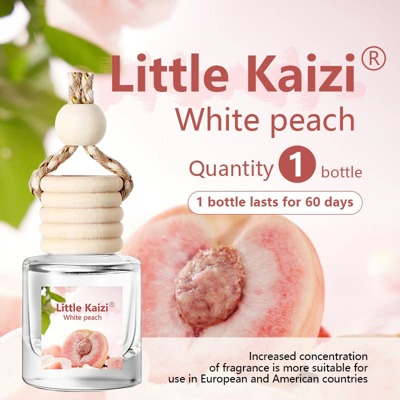 Little kaizi Scented Car Air Freshener - Long Lasting Car Diffuser - Last 60+ Days