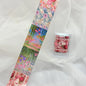1Pc 100cm Flower Nail Foils for Transfer Paper Floral Stickers Rose Nails Wraps Tulip Nail Art Decorations