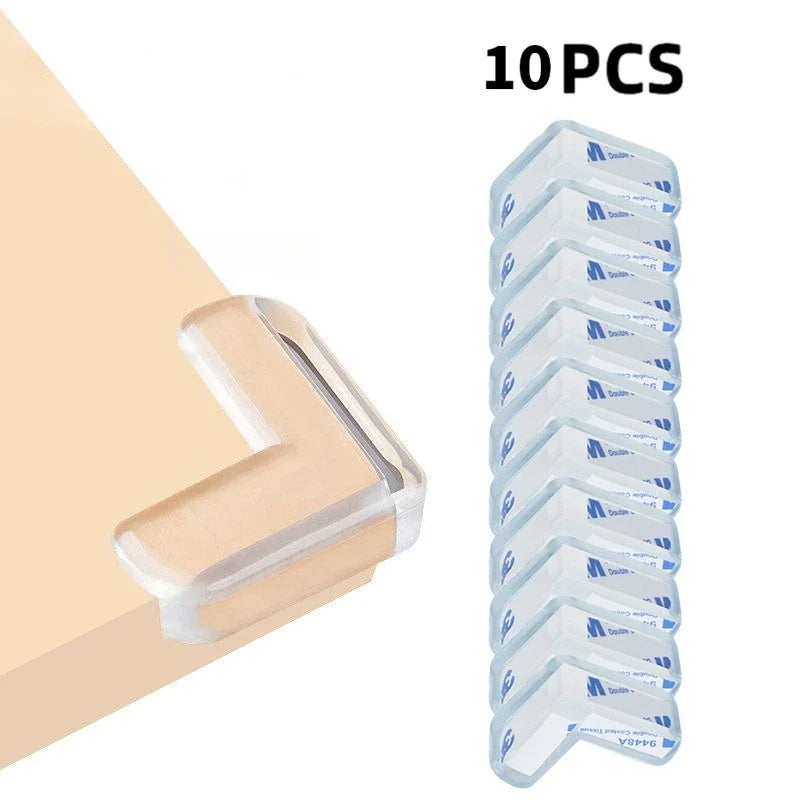 10PCS Transparent Anti Collision Angle PVC Pad Child Safety Corner Guard Baby Collision Proof Protector Christmas gift