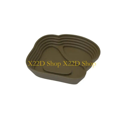 X22D Natural Reptiles Bathing Bowl Plastic Multiple Step Design Soaking Pool with Ramps For Turtles Feeding Habitat