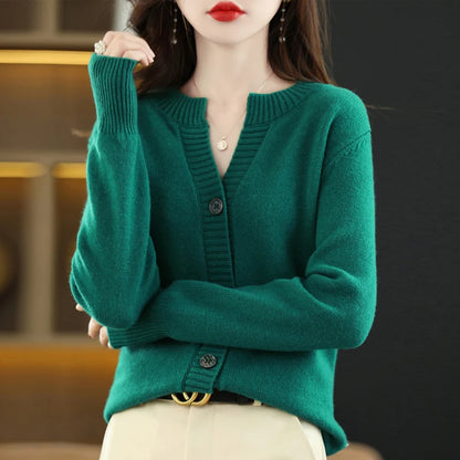 Cardigans Woman Knitted Winter 2025 Trend Fashion Tops Cardigan For Women Sweater Vintage High Quality Sweaters Korean Style