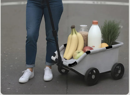 Foldable Pet Stroller Cart for Small Dogs Cats Puppy Kitten Outdoor Travel Carrier Toy Pushcart