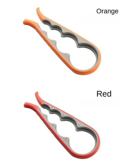 1PC 4-in-1 Multi-Function Non-Slip Kitchen Bottle And Can Opener Twist Labor-Saving Bottle Lid Opener for Easy Home Use