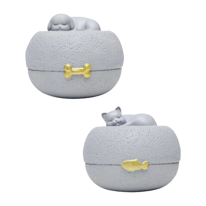 Pet Urn Cremation Memorial Urn Pets Supplies Keeping Precious Memories Urn Box for Burial Final Comforting Resting Place Funeral