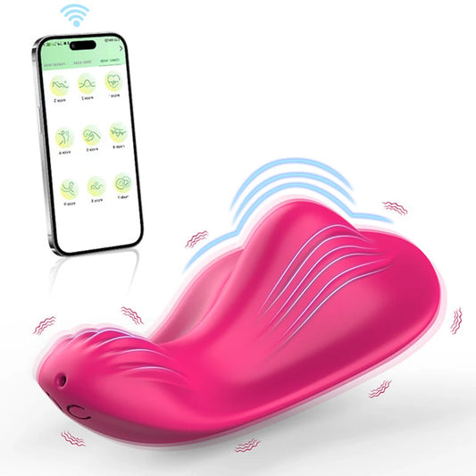 Wearable Bluetooth APP Vibrator for Women Wireless Remote Control Vibrating Egg Clitoris Stimulator Female Sex Toys for Couples