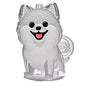 Clear Pet Hair Keychain Cute Dog Fur Keepsake Holder Creative Transparent Pet Hair Memorial Collection Pendant For Dog/Cat