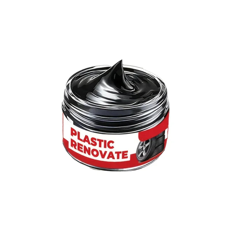 Auto Interior Refurbish Paste Multifunctional Leather Plastic Care Cream Long Lasting Shine Anti Oxidation Protection Coating