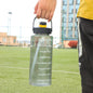 3 Liter Water Bottle with Straw 2L 1L Large Big Motivational  BPA Free School gym Sports Drinking Bottle