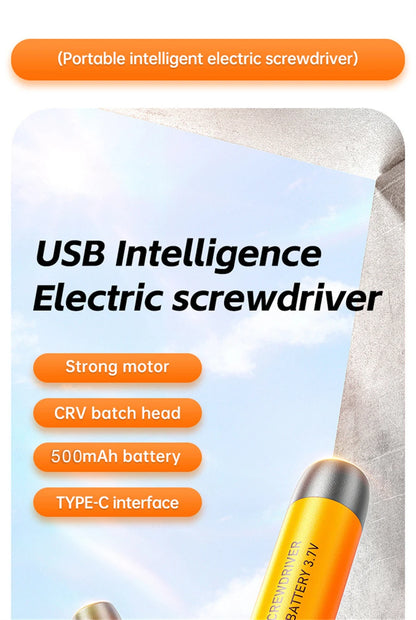 Electric Screwdriver Set Precision Power Tool Kit Rechargeable Wireless Mini Small Bits for Mobile Cell computer Repair CRV