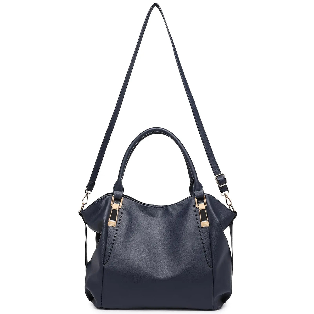 Miss Lulu WOMEN'S Big Shopper Tote Bag, Elegant handbag, Large shoulder bag for Commuting, Travel and Shopping, Practical