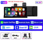 Srnubi 10.26 inch 4K ADAS Car DVR with 360° Rotation Dash Cam Wireless Carplay Android Auto Mirror Link BT WIFI AUX FM Dashboard
