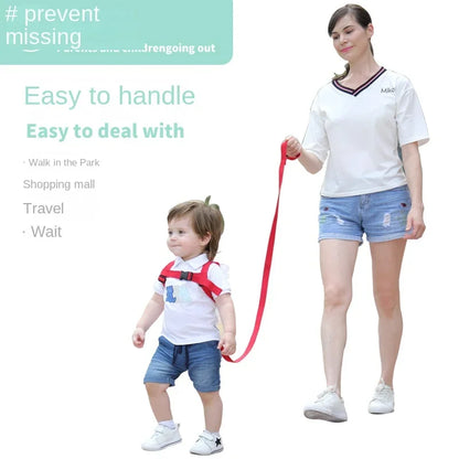 Baby Safety Walking Harness Belt Child Reins Aid Toddler Kids Strap Anti Lost Line Outdoor Keep Harnesser for Secure Stroll