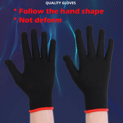 ALIWRAP 5/10Pairs Car Vinyl Wrap Gloves Anti-Static Window Tinting Film Install Gloves Fingertip Work Gloves Auto Wrapping Tools