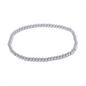 Yhpup 3/4/5/6 MM Stainless Steel Beads Daily Handmade Elastic Bracelet Bangle Waterproof Wrist Wholesale Gold Color Jewelry Men