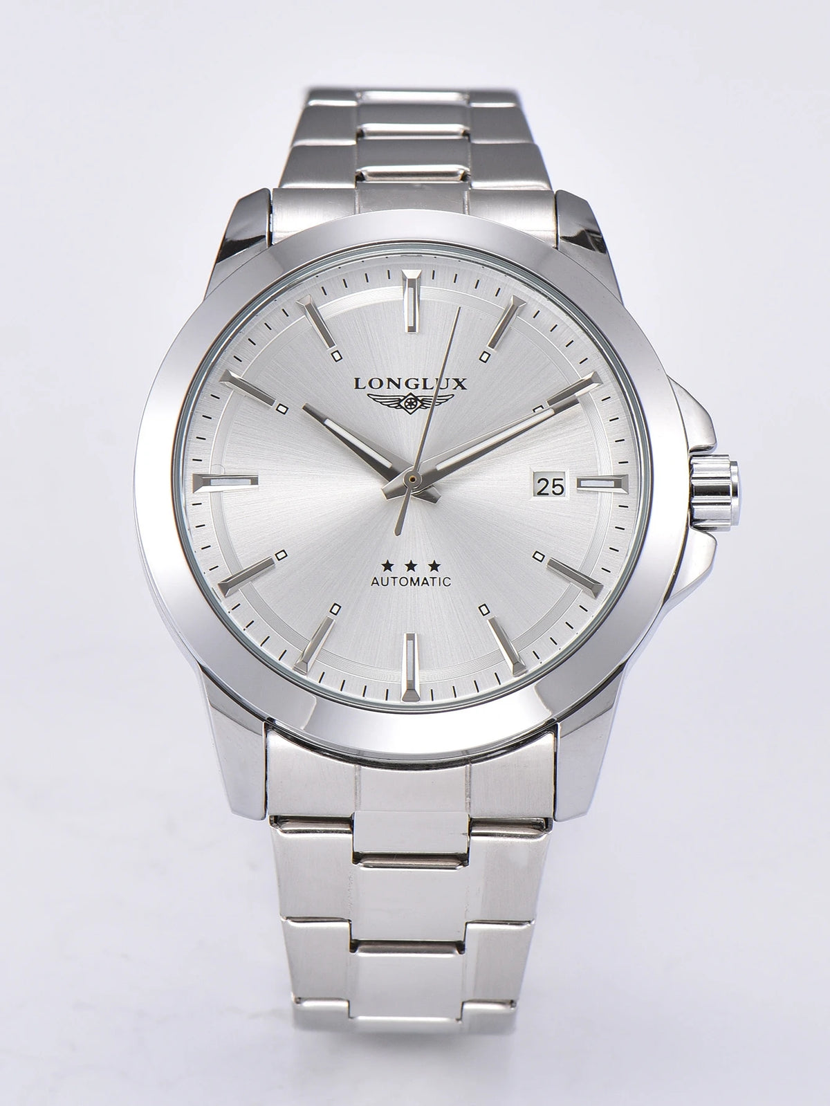 Men automatic watch business date mechanical watches waterproof stainless steel luminous minimalist gift for you