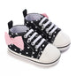 Spring and Autumn Women's Baby Casual Sports Shoes Soft Sole Anti slip Indoor and Outdoor Walking Shoes First Step Walking Shoes