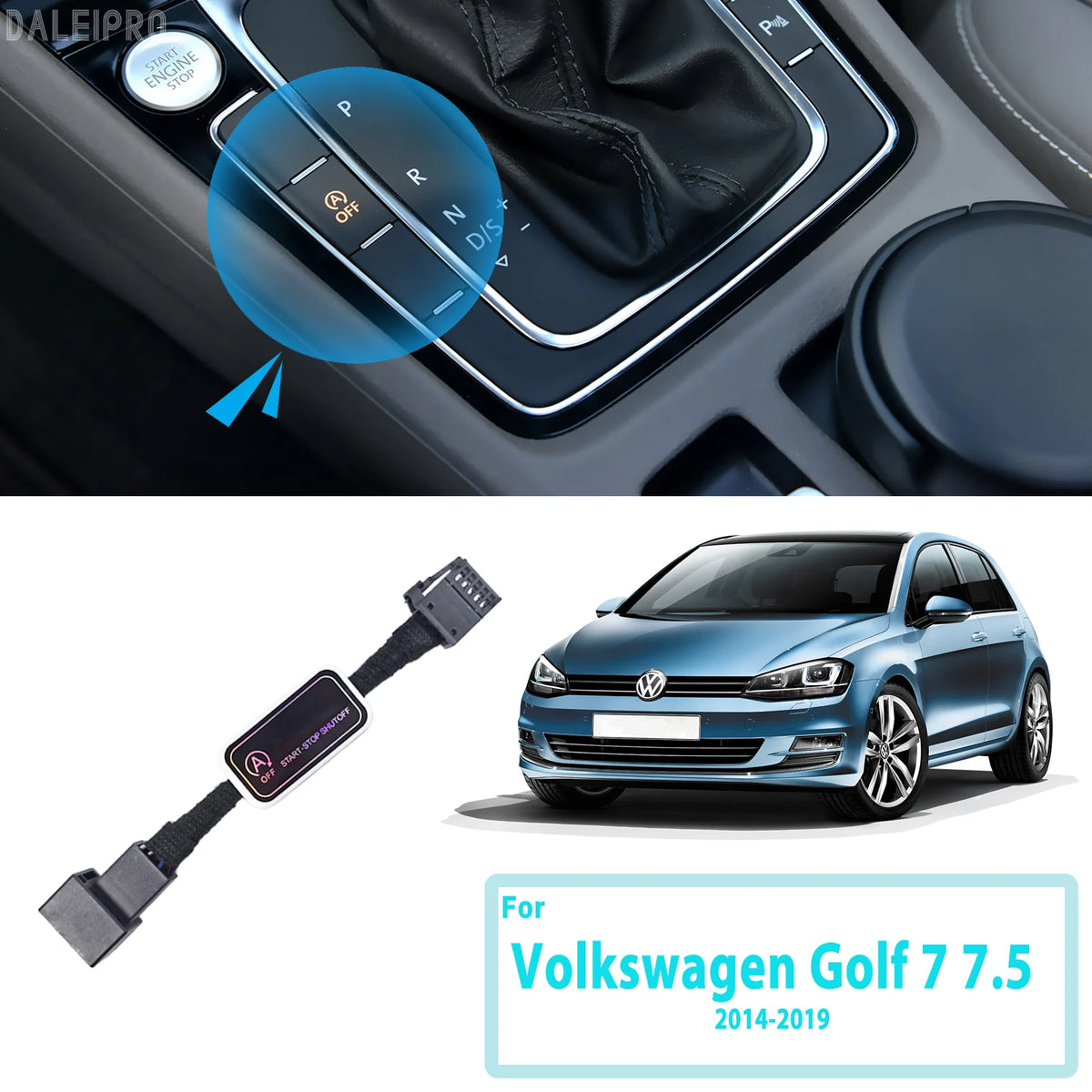 For Volkswagen VW Golf 7 7.5 2014-2019 Automatic Stop Start Engine System Disable Smart Shut Down Car Auto Start Stop Eliminator