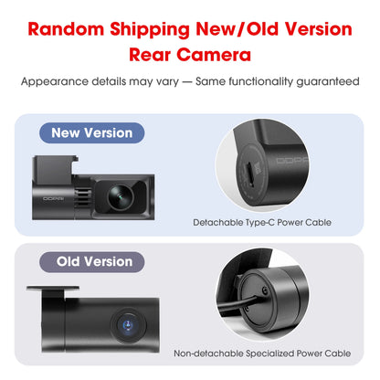 DDPAI Z60 Pro 4K Dash Cam Auto Dashcam Front GPS Car Camera for Dual SONY Sensor WiFi ADAS Night Vision DVR Video Recorder