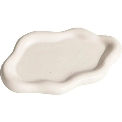 Creative Plastic Jewelry Tray Mini Cloud Shape Storage Plate Jewelry Display Plate Watches/Keys Storage