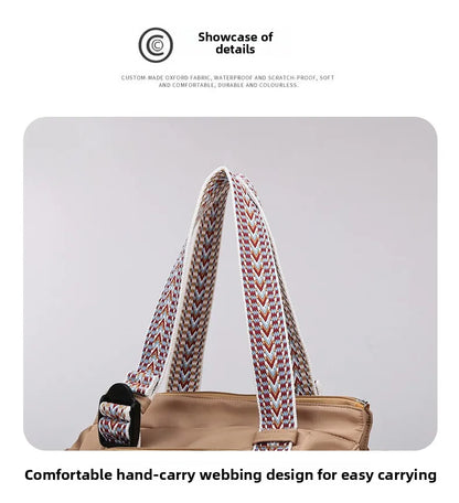 Baby Diaper Bag Multi-pocket Travel Duffel Bags Foldable Gym Bag Women Hand Luggage Airport Bags Mom Stroller Maternity Totes