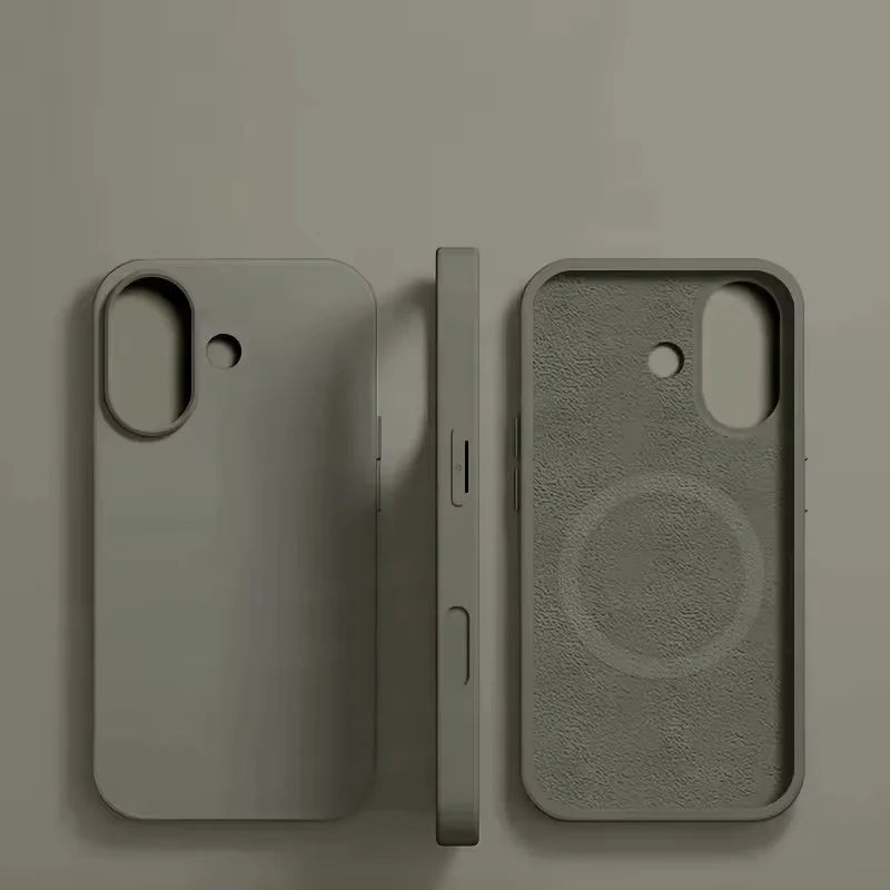 NEW For Magsafe Liquid Silicone Phone Case For iPhone 16 15 13 14 11 12 Pro Max 16 15 Plus Magnetic Wireless Charging Soft Cover