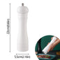 8inch Manual Wood Salt and Pepper Grinder Adjustable Ceramic Rotor Seasoning Spice Grinders Kitchen Cooking Tools