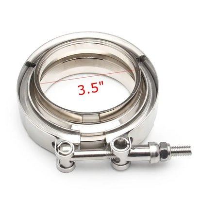 2.5＂3＂ V-Band Clamp With Male Female Flange Kit Turbo Downpipe Wastegate V-Band Turbo Exhaust Pipes Car Accessories TP-1011A