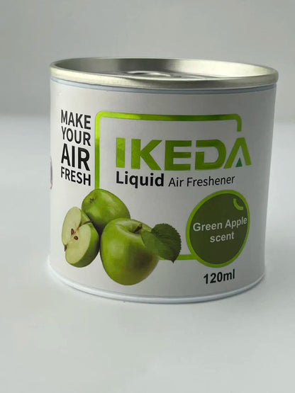 IKEDA 120g Pineapple Air Freshener Liquid, Long Lasting Car Fragrance, Home Office Deodorizer, Eliminates Cigarette Pet Kitchen